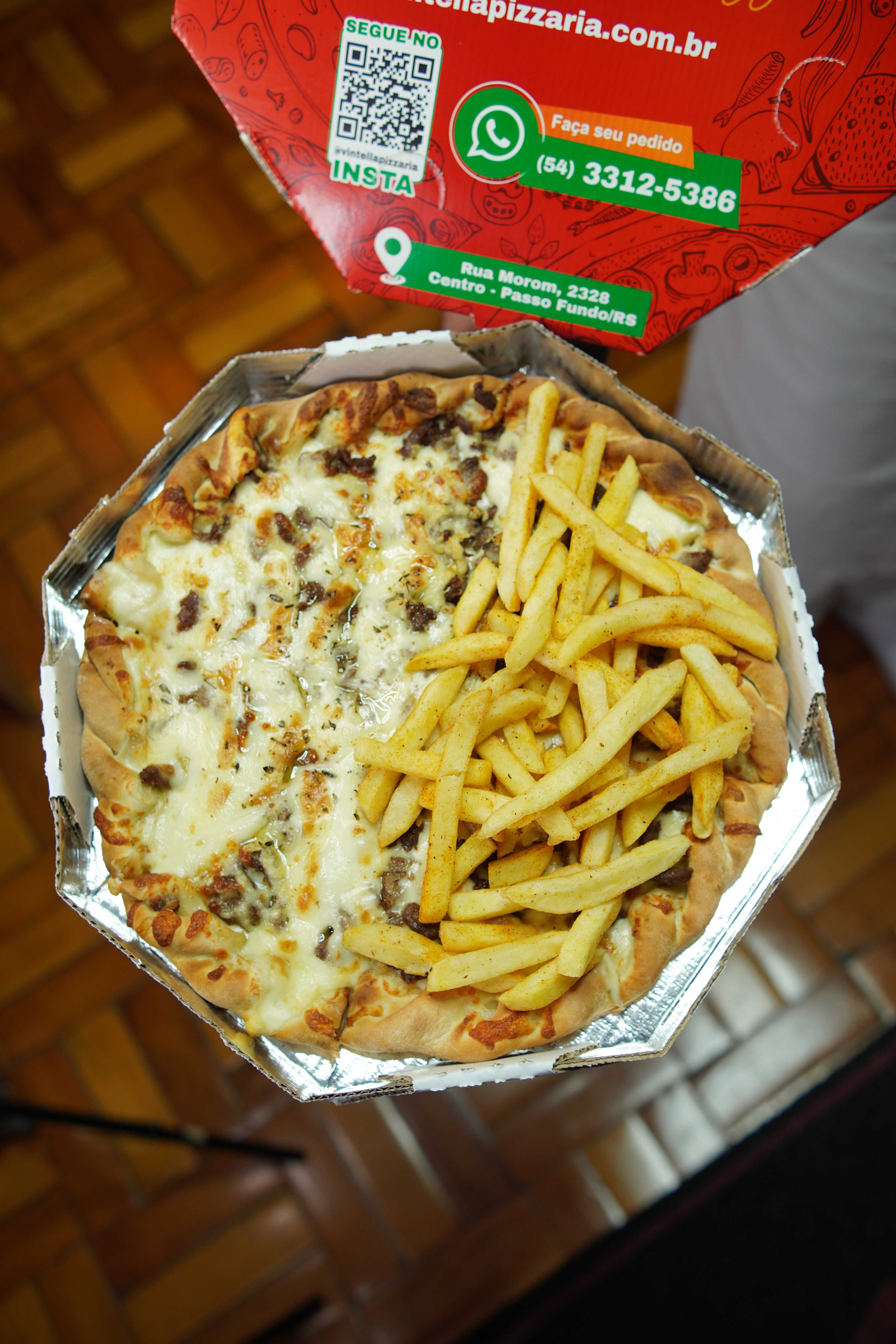 Pizza Pequena | 6 PEDAÇOS | 25CM | 2 Sabores