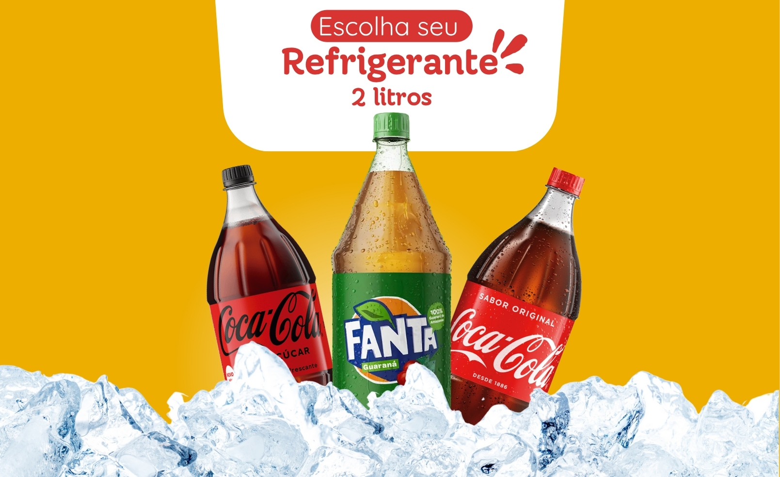 Qual refrigerante 2 Litros deseja?